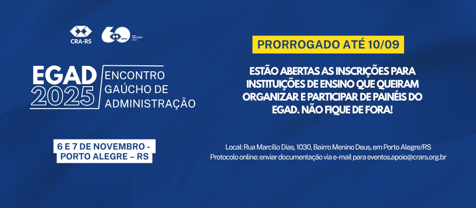 Organização de Painéis EGAD